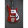 Custom Shop Red Finish Rickenbacker 4001 Bass