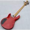 Custom Music Man Red 5 String Ernie Bass