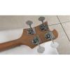 Custom Made 4003 NaturalGlo Mahogany Wood Cross Inlays Bass