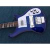 Custom Blue 4003 Neck Thru Body Construction 4 String Bass