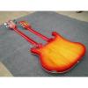 Custom 4003 Double Neck Fireglo 4 String Bass 12 String Guitar