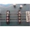 Custom Active Pickup 4 String Bass Guitar Blue Finish Wilkinson Pickups