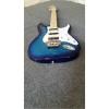 Custom Shop Stratocaster Electric Guitar Transparent Blue