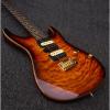 Custom Shop Suhr Brown Maple Top 6 String Electric Guitar