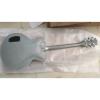 Custom Shop Silver Dust Gray BB King Lucille White Electric Guitar