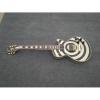 Custom Shop Silver Zakk Wylde Bullseyes Electric Guitar