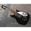 Custom Shop Rickenbacker 325 Jetglo Black Electric Guitar