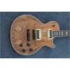 Custom Shop Natural Spalted Maple Dead Wood LP Electric Guitar