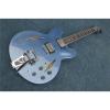 Custom Shop LP Dave Grohl Pelham Blue DG335 Electric Guitar Authorized Bigsby
