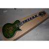Custom Shop LP Green Quilted Maple Top Electric Guitar