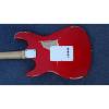 Custom Shop Jimmie Vaughan Relic Red Vintage Old Aged Electric Guitar