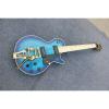 Custom Shop Flame Maple Top Electric Guitar With Authorized Bigsby Tremolo