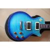 Custom Shop Flame Maple Top Blue Standard Electric Guitar