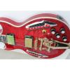 Custom Shop ES 335 Bigbys Maple Red LED Jazz Electric Guitar