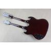Custom Shop Don Felder EDS 1275 SG Double Neck Red Wine Electric Guitar