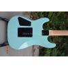 Custom Shop Charvel Dimas Sea Foam Blue Electric Guitar