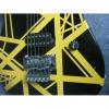 Custom Shop Charvel Black Yellow Electric Guitar