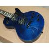 Custom Shop Blue LP Electric Guitar