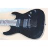 Custom Shop 7 Strings ESP MH417 Black Electric Guitar with Authorized EMG Pickups
