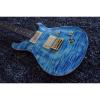 Custom Shop 22 Frets PRS Blue 6 String Electric Guitar