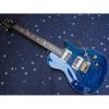 Custom PRS Santana Pelham Blue Electric Guitar