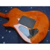 Custom PRS Santana Orange Wave Electric Guitar