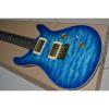 Custom PRS Paul Reed Smith 24 Blue Burst Electric Guitar