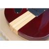 Custom PRS Electric Guitar Red Wine Color Personalized Inlayed