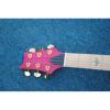 Custom Paul Reed Smith Pink Tiger Maple Top Fhole 6 String Electric Guitar