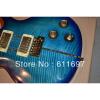 Custom PRS 24 Frets Blue Flame Maple Electric Guitar
