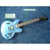 Custom MW LP Dave Grohl Blue Grayish Maple DG-335 Electric Guitar