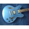 Custom LP Dave Grohl Pelham Blue DG-335 Electric Guitar