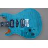 Custom Left Handed Paul Reed Smith Sky Blue Electric Guitar