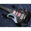 Custom Ibanez Jet Black Jem7v Electric Guitar