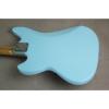 Custom Fhole Jaguar Sky Sonic Blue 6 String Electric Guitar