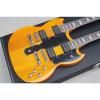 Custom Don Felder EDS 1275 SG Natural Double Neck Electric Guitar