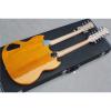 Custom Don Felder EDS 1275 SG Natural Double Neck Electric Guitar