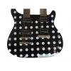 Custom Daniel Pepin Design Double Neck Electric Guitar Polka Dots Electric Guitar