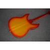 Custom Built Rickenbacker 330 Fireglo Electric Guitar Neck Through Body