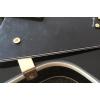 Custom ES137 Florentine LP Fhole High Gloss Black Electric Guitar 4 Pcs Pickugard
