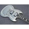 Custom Chrome Plate Color SG Angus Young Electric Guitar