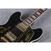Custom Built BB King Lucille Signature ES335 Black Electric Guitar