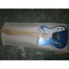 Custom American Fender Fhole Blue Electric Guitar Thinline
