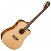 Brand New Washburn WD15SCE Aitka Spruce Top Acoutic Cutaway Electric Guitar