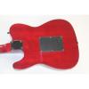Custom Telecaster Maroon 6 String Electric Guitar