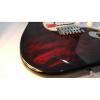 Custom Shop Stratocaster Red Wine Maple Top Japan Bridge Electric Guitar