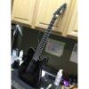 Custom Shop Standard Black 7 String LTD Electric Guitar