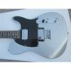 Custom Shop Silver Gray Telecaster Blacktop Electric Guitar