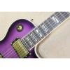 Custom Shop Purple Maple Top Standard  LP Electric Guitar