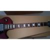 Custom Shop Matte Red Wine Standard  LP Electric Guitar